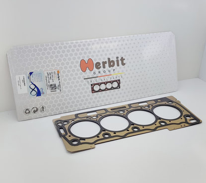 تصویر از واشر سرسیلندر 206 تیپ 5 دو سوراخ Herbit NBR